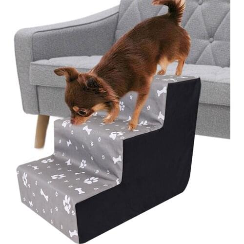 2/3 Layers Pet Dog Stairs Steps Indoor Dog House Stairs Ramp Ladder Portable Cat Climbing Ladder For Small Dog Cat Pet Products