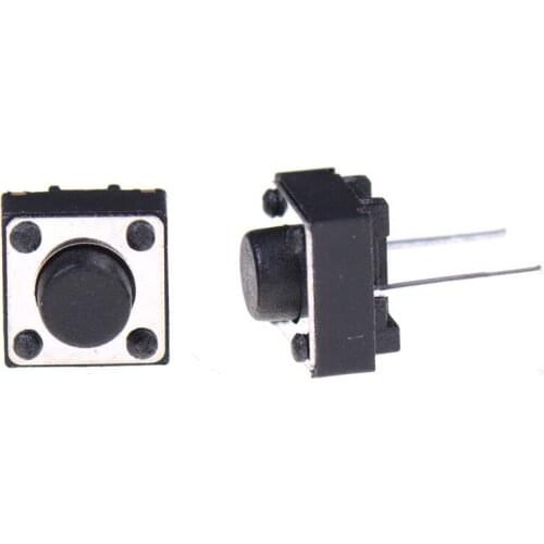 30/100pcs/lot Mini Micro Momentary Tactile Push Button Switch 2 Pin ON/OFF Keys Button DIP 6x6x5mm/3x6x4.3mm