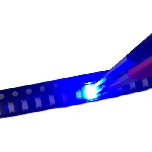 3000PCS Free Shipping 1206 Blue Led Super Bright SMD LED diodes 3.2*1.6*0.8MM 460-470NM light-emitting diodes SMD 1206 LED Blue