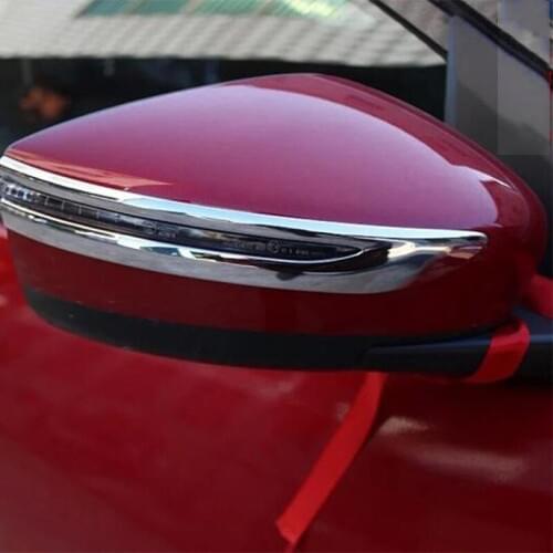 ABS Chrome For Nissan Leaf 2017 2018 Car styling Auto Accessories Car Back door trim strip Cover Trim