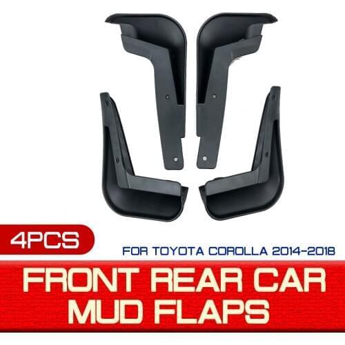 Car Front Rear Car Mudguards Fender for Toyota COROLLA 2007-2020 For COROLLA Sport 2019 Flare Mud Guard Flap Anti Splash Mudflap
