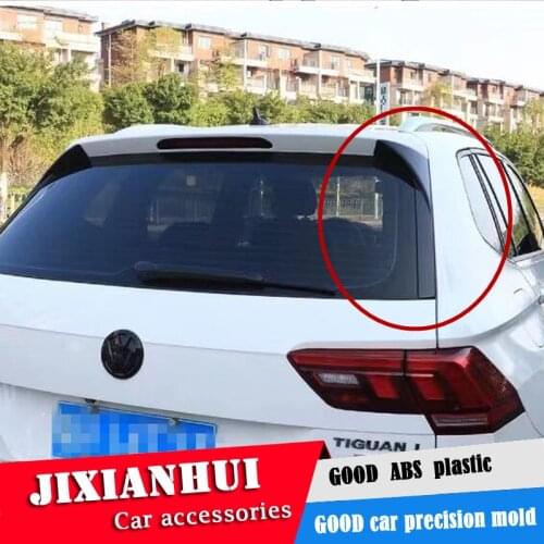 For Tiguan L SIDE Spoiler 2015-2018 Volkswagen Tiguan L SIDE Spoiler ABS plastic Material Car Rear Wing Color Rear Spoiler