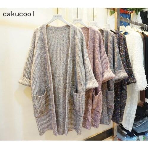 Cakucool Plus Size Women's Cardigans