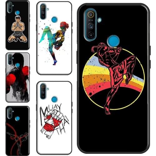 Muay Thai Cover For OnePlus 9R 8T Nord 7 8 9 Pro Case For Realme 8 Pro 6 7 Q3 C3 C11 C21 C15 GT Neo