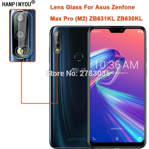 For Asus Zenfone Max Pro (M2) ZB631KL ZB630KL Ultra Slim Back Camera Lens Protector Rear Camera Len Cover Tempered Glass Film