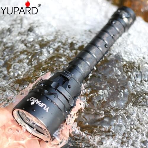 Diving for flashlight 5*L2 scuba dive 200m underwater waterproof tactical fill light Torch T6 LED power lantern 25000 Lumens
