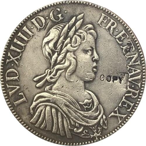 France Louis XIV 1643 coins copy