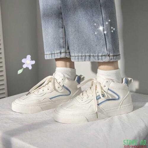 Sneakers Womens Sports Shoes Flat Casual Kawaii Female College Student Tennis Vulcanize Running Footwear