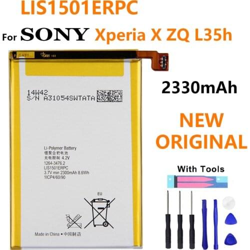 New Original Replacement Battery For SONY Xperia ZL L35h ZQ L35i C6502 C6503 C6506 LIS1501ERPC Genuine Phone Batteria 2330mAh