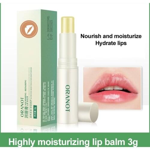 Oranot Lip Balm Moisturizing Colorless Deep Hydration Lip Balm Lasting Anti-chapped Lip Care Lip Mask Cosmetic Makeup Tool TSLM2
