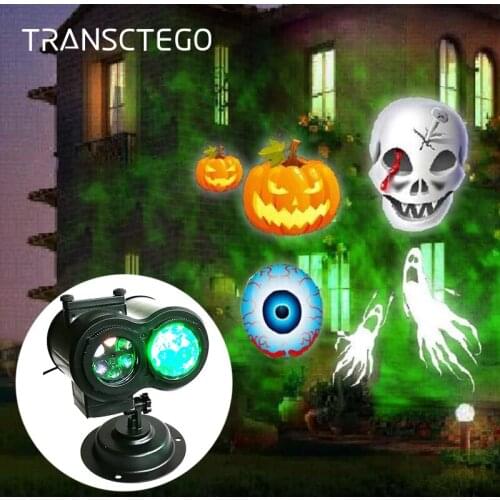 Led Projector Light 12 Patterns Water Wave Stage Outdoor Indoor Party Light Landscape Christmas Holiday Garden Projector Lamp