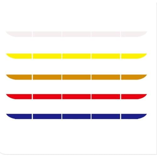 Car Reflective Sticker Warning Strip Tape Traceless for Nissan X-TRAIL TIIDA NISS LIVINA MARCH Denki 350Z QASHQAI
