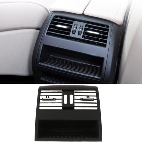 Car Rear Center Console Fresh Air Outlet Vent Grille Cover For BMW 5 F10 F11