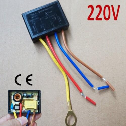 220 V Touch Lighting Control Sensor Lamp Switch Dimmer Halogen Tungsten LED 150W
