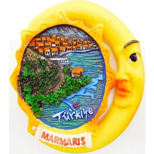 3d Resin Fridge Magnet Turkey Original High-grade Creative Art Refrigerator Paste Classic World Tourism Souvenir Home Decor Gift