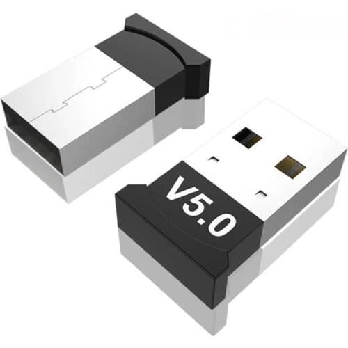 Mini Wireless USB Bluetooth-Compatible Dongle Adapter 5.0 Music Audio Receiver Transmitter for PC Speaker Mouse Laptop