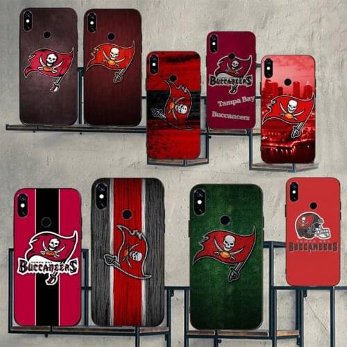 Tampa Bay Buccaneer Phone Cases For Xiaomi Mi Redmi Note 7 8 9 pro 8T 9T 9S 9A 10 Lite pro