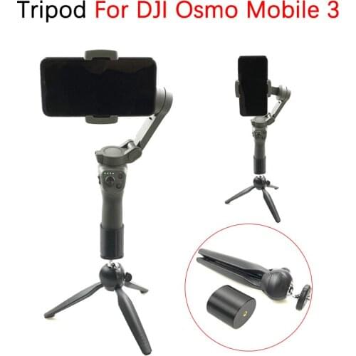 For DJI OSMO Mobile 3 Handheld Gimbal Portable Mini Tripod Stabilizer Mount Stand Extend Bracket Base Support Holder Accessories