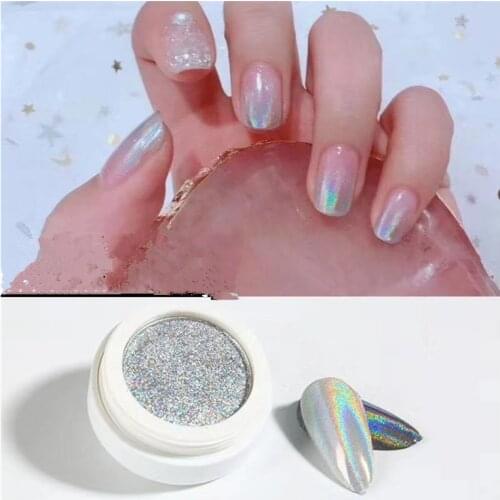 Laser Nail Enhancement Solid Laser Powder Multi-color Optional Non Flying Powder Easy To Apply