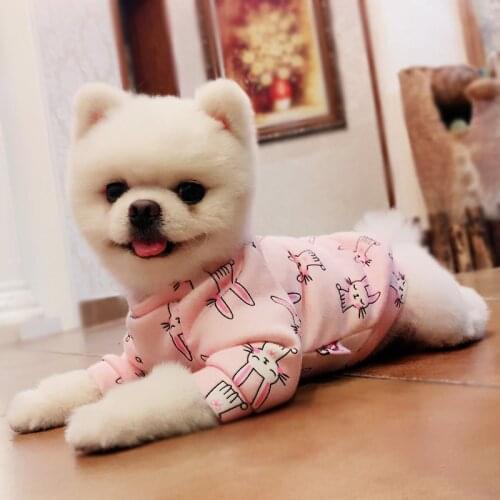 2019 Best Selling Dog Clothes Winter Warm Pet Dog Jacket Coat Puppy Christmas Clothing Hoodies for Small Medium Dogs Puppy 13