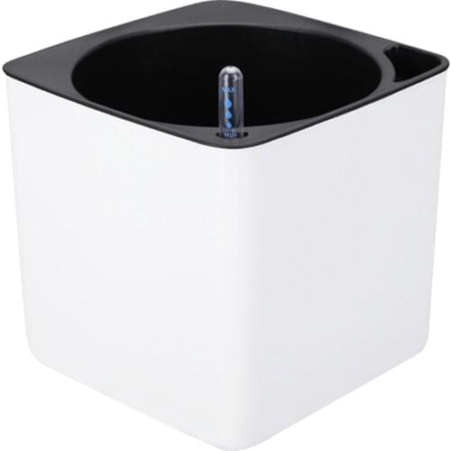 Practical Self Watering Multifunction Flower Pot Outdoor Garden Indoor Decoration Backyard Office With Water Level Indicator