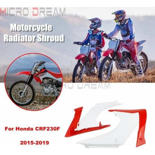 Motorbike ABS Plastic Fairing Radiator Shrouds For HONDA CRF230F CRF230 F CRF 230 F 2015-2019 Dirt Bike Motocross