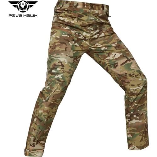 Mens tactical camouflage plaid pants urban tactical pants waterproof and scratch resistant overalls