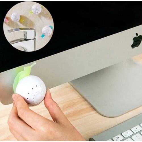 New Indoor air freshener Cute Snail shape suction cup wardrobe bedroom bathroom toilet deodorant solid air freshener Q311C