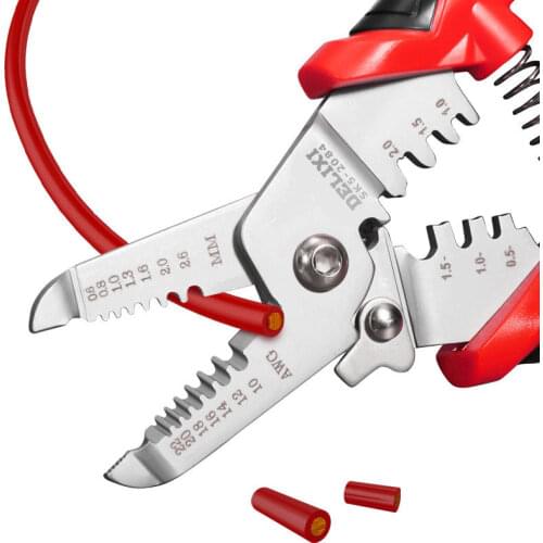 Terminals Crimp Pliers Interchangeable Dies Wire Crimper Crimping Tools Ratcheting SN-48B PH2.0 XH2.5 JST2.5 VH3.96 E12061