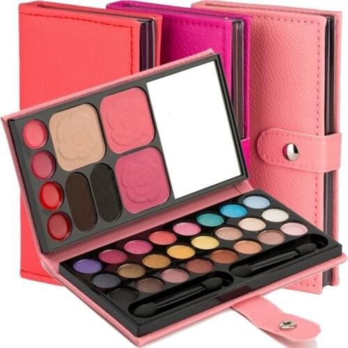 33Color Makeup Palette Eyeshadow Make Up Palette Professional Pigment Matte Eyeshadow Set for Women Nude Foundation MakeUp