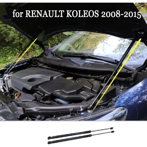 Front Engine Hood Support Rod Lift for RENAULT KOLEOS 2008-2015 two sides Auto Bonnet Hood Gas Struts Shock Struts Lift Supports
