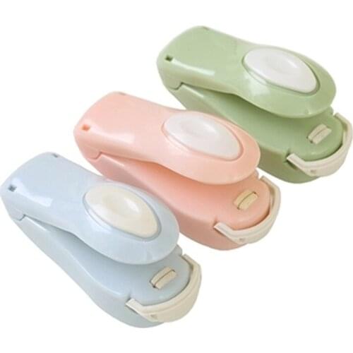 Portable Mini Sealing Machine Electric Heat Sealer Sealing Bag Clips for Food Snack Storage Kitchen Gadgets Vacuum Food Sealer
