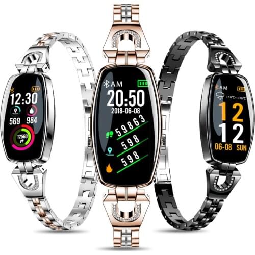 RGTOPONE New Women Smart Watch Heart Rate Blood Pressure Sleep Monitoring Female Bracelet Bluetooth For Android IOS Wristband