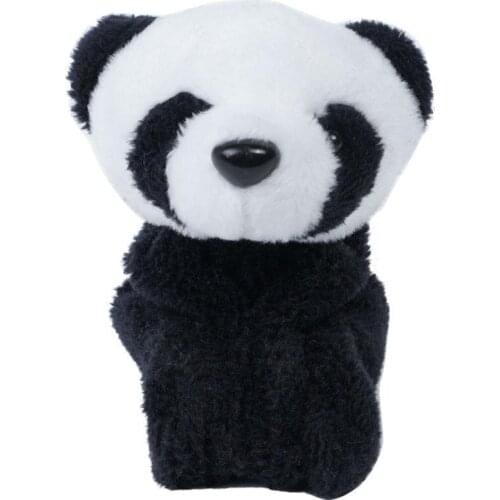 Cute Panda Plush Bear Fridge Magnets Figures Tourist Toy Party Decoration Gifts Animal Souvenir Kids Supply T7B3