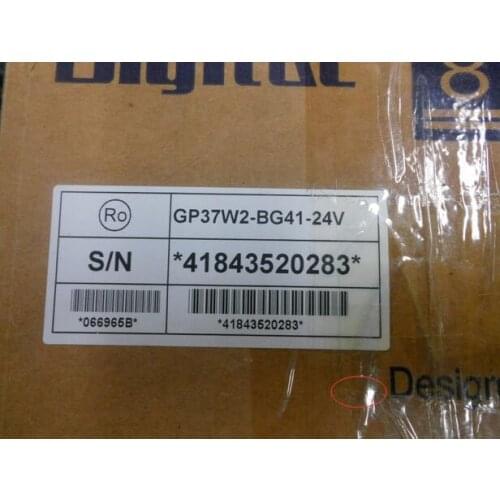 Touch screen GP37W2-BG41-24V ,original new within box , 12 months warranty , in stock