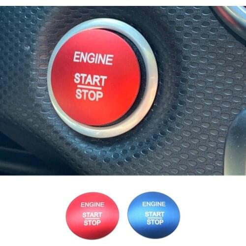 Car Styling Engine Start Stop Ignition Key Ring Sticker Trim Fit For Mercedes Benz AMG A B C GLC GLA CLA GL Class Accessories