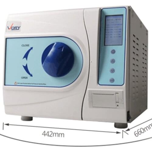 Dental Medical Vacuum Steam Sterilizer Autoclave With Printer Sterilization Machine