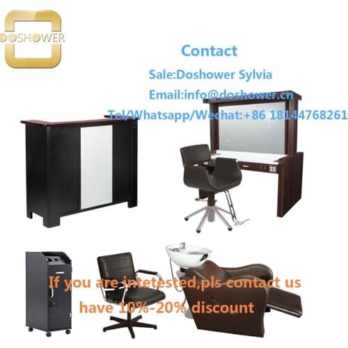 Hair style chair with makeup artist chair for beauty salon furniture package