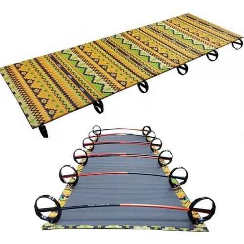 Rollaway bed ultralight camping outdoor survival inflatable mattress air mattress naturehike army cot Rest mat campaign