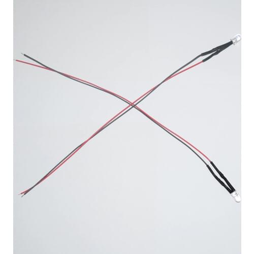 10/100pcs 7 color LED light DIY toy accessorie/Remote control indicator/Educational technology model parts baby toys/rc car