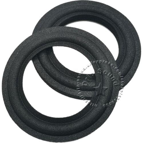2pcs 3" inch 75mm Speaker Foam Edge Subwoofer Woofer Surround Circle Repair Parts
