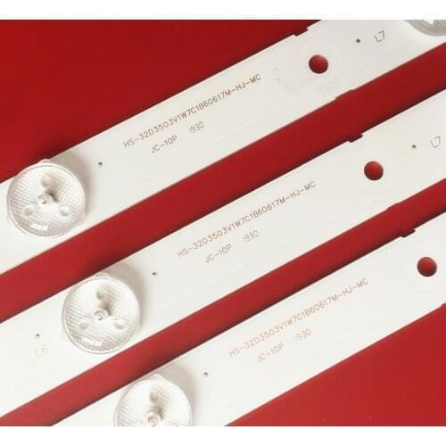 30pcs/lot LED backlight strip for Skyworth 32E3500 32E360E 32X3000 32E3000 32HX4003 5800-W32001-3P00 0P00 CRH-A323535030751AREV1