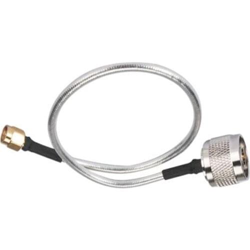 5pcs/lot 30cm N male to SMA Male Plug RF Extension Coax Pigtail Semi-rigid Cable RG402