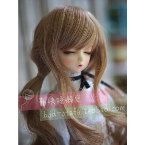 1/6 1/4 1/3 scale BJD accessories wig long Curly hair for BJD/SD doll accessories,Not included doll,shoes,clothes and other 1415
