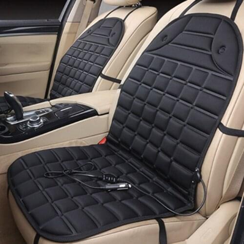 Car Seat Heated Cover 36-45W 12V Front Seat Heater Auto Winter Warmer Cushion Portable Automobile Accessories Hot Car-styling