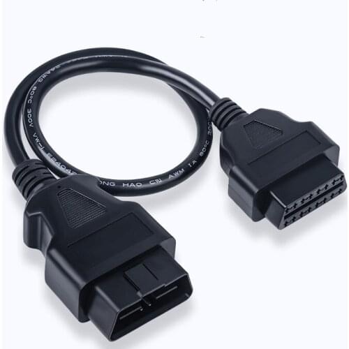 AZGIANT Car OBD Extension Cable Male To Female 16-core Energized 16PIN OBD2 Diagnostic Tool Cable Upgrade