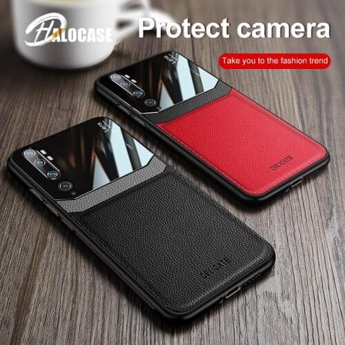 Phone Case for Xiaomi Mi Note 10 Case Cover Skin Shockproof PC Leather Soft PU Back Case for Xiaomi Mi Note 10 Pro Case Coque