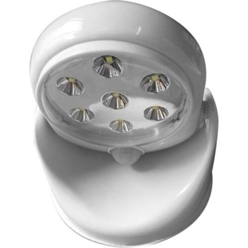 K-STAR 360 Degree Rotation LED Indoor Outdoor Night Lights Motion Induction Sensor Patio Lamp