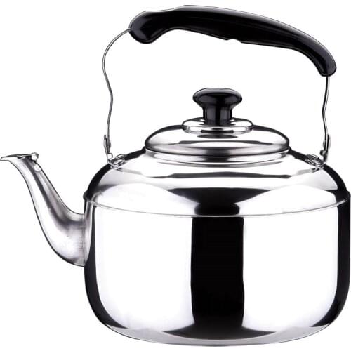 High Capacity Whistling Rust Resistant Stainless Steel Gas Electric Induction Kettle Water Kettles Camping Teapot