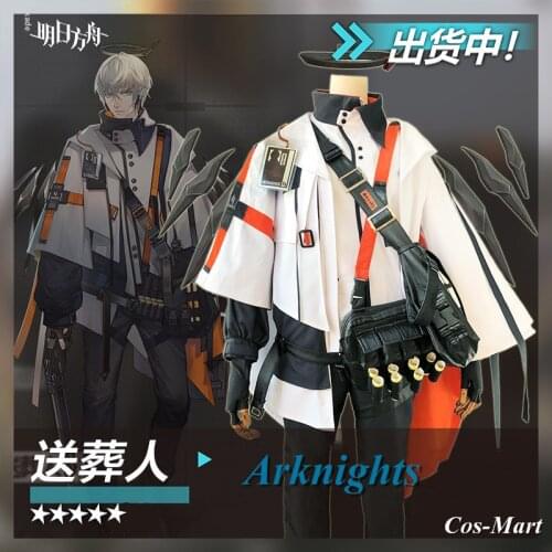 Hot Game Arknights Executor Cosplay Costume Fashion Combat Uniform Full Set Male Halloween Party Role Play Clothing S-XXL